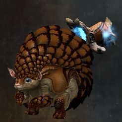 Tatou_sismique.jpg STL file scaraboule armadillo seismic mount gw2・3D printing design to download