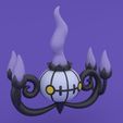 Chandelure-Render-3.jpg Chandelure - Pokemon 3D Print Model