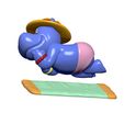 24.jpg HIPPO BABSI BABY FOR 3D PRINT STL