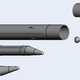 ariane-6-rocket-detail-printable-scale-model-3d-model-obj-3ds-stl-sldprt-ige-2.jpg Ariane 6 Rocket - Detail Printable Scale Model