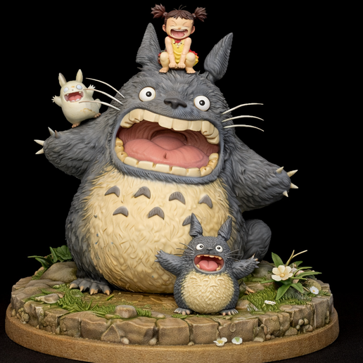 Totoro & Mei - Diorama Collector
