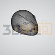 MiniHelmet_With_Visor_2.jpg Mini Helmet, Puppet - Doll Wearables, Decoration, 3D Scan, STL File