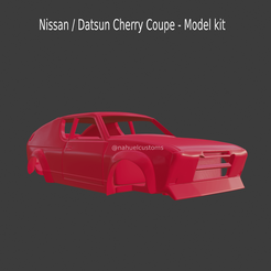 Nuevo proycherrryecto (2).png Nissan / Datsun Cherry Coupe - Model kit