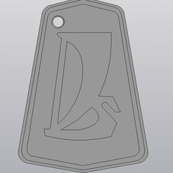 1.png Fichier STL gratuit Porte-clés avec logo Lada・Modèle à télécharger et à imprimer en 3D