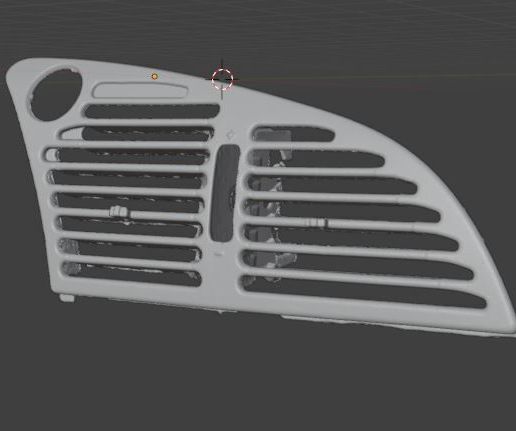 CITROEN XSARA - CENTER VENT GRILL - 3D model önizlemesi