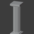 GoodPillar-006.png Greek/Roman Style Marble Pillar (28mm scale)