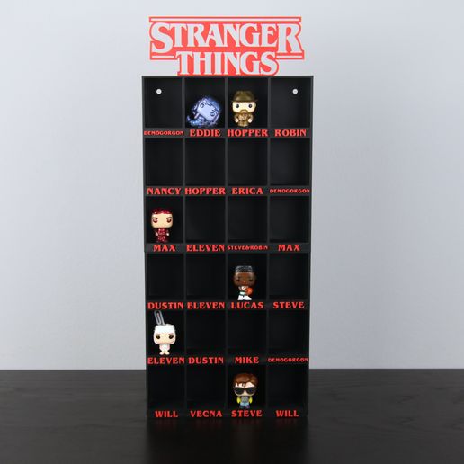 🎁 Wall Mount Stranger Things Funko Stand - Kinder Joy Edition・ 3D File ...