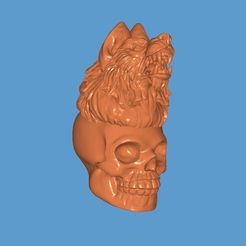 Screenshot_2023-10-04-01-49-32-754_com.performance.meshview-edit.jpg Archivo STL cráneo de lobo・Objeto de impresión 3D para descargar