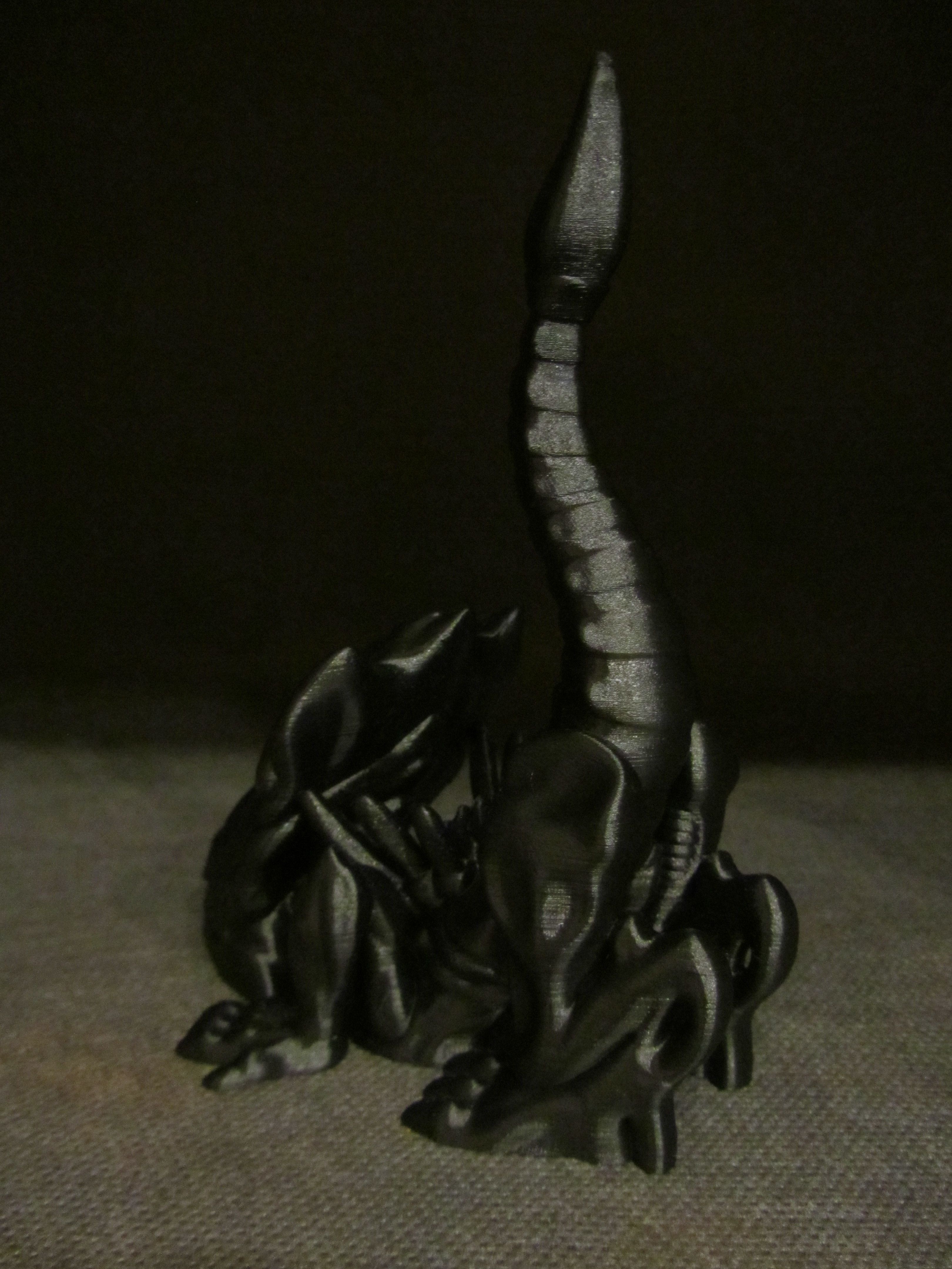 Télécharger fichier STL gratuit Alien Queen (Impression facile sans ...