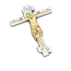 57.jpg STL file JESU CHRIST Cross Art Pendant・3D printer model to download