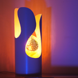 photo.png Free STL file Modern Lamp・3D printable design to download