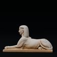 Render_Sphinx.jpg The Museum Heist Cargo Set: Sphinx & Sarcophagus (HO Scale STL)