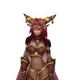 alex1.JPG Alexstrasza, the Lieuse-of-Life, is a red dragon, world of warcraft