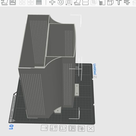 Hikvision DVR and power supply holder