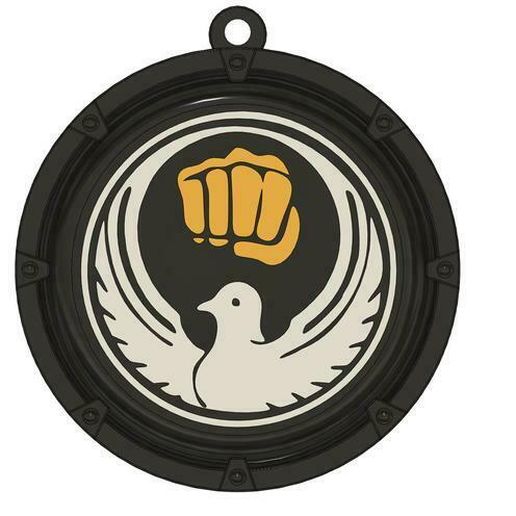 b6174edb-8726-4223-a758-c1924765ded1.jpg Wado-Ryu Karate Medallion/Keyring