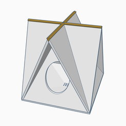krmitko.PNG Fichier STL gratuit A-Frame Bird House / Mangeoire - Tweaked・Modèle à télécharger et à imprimer en 3D