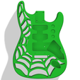 Fender-Strat-Normal-green.png SpiderWeb Fender Stratocaster Standard Body