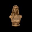 28.jpg Gigi Hadid portrait sculpture 3D print model
