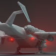 VTOL_Landed_RearLow.png Sci-Fi VTOL Gunship