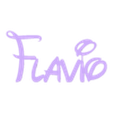 Flavio TXT.stl First name light "Flavio