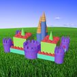 Colorful_Castle_display_large.jpg Easy as 1 2 3 Sand Castle/Mold
