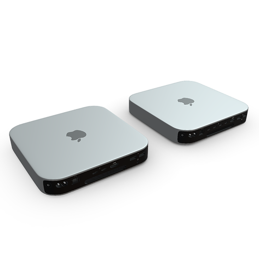 🍎 Apple Mac mini M2 & M2 Pro・ STL File for 3D printing・Cults