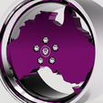 3.png FREE - Australia Day Rim - For Scale Model Cars (STL Files)