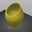 Capture1.png Angled Vase 1 STL File - Digital Download -5 Sizes- Homeware, Minimalist Modern Design