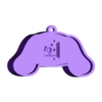 Cinnamaroll Base keychain v2.stl 🩵 Cinnamoroll Clicker