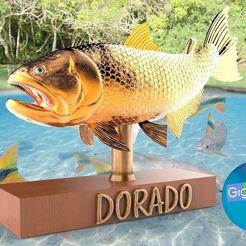 untitled.208.jpg STL file GOLDEN FISH・3D printer model to download, GIGAN3D