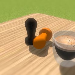 Tamper3_effect.jpg STL file espresso tamper・3D printable model to download