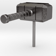 hammer.png STL-Datei Thor's Hammer Earring (Mjölnir)・Modell zum Herunterladen und 3D-Drucken