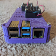image.png Raspberry Pi 4 Dual Fan Case with Pi-Camera Mount And DSI Display Mounts