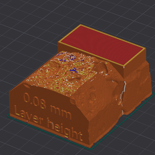 0,08.png Test for layer height and texture quality