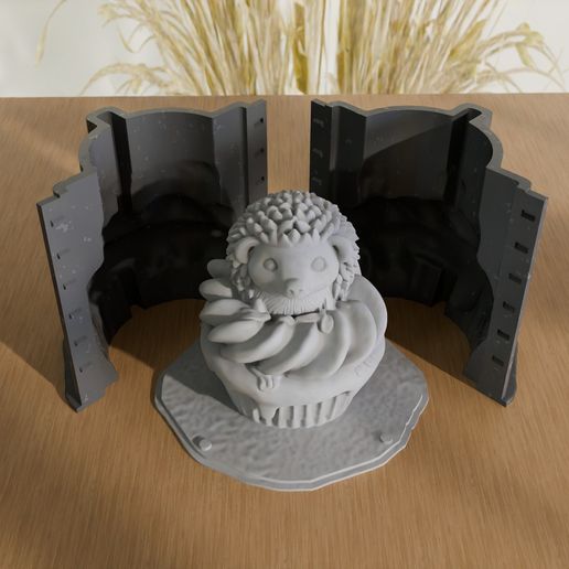 sample_8.jpg Hedgehog Cupcake Silicone Mold System