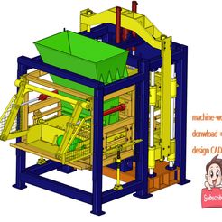 1.jpg Fichier 3D industrial 3D model fully automatic brick making machine・Plan pour imprimante 3D à télécharger