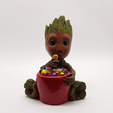 download.png Sweet Groot Candy Planter - 3D Printable File
