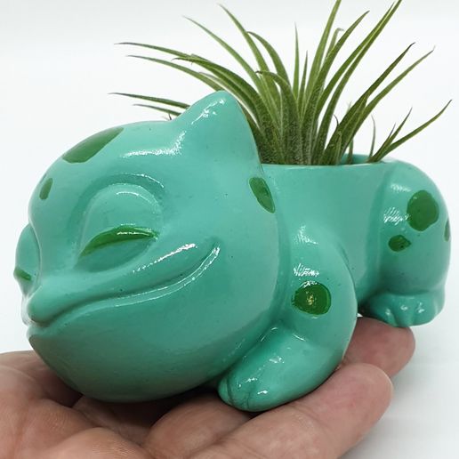 BULBASAUR PLANTER STL File for 3D printingCults
