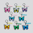 todas.png Брелок-бабочка многоцветный от Layer Swap (одиночный экструдер)