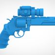 030.jpg Smith & Wesson Model 629 Performance Center from the movie Escape from L.A. 1996 1:10 scale 3d print model