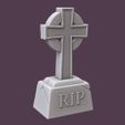 Grave05.jpg 🪦STYLIZED GRAVE TOMB KIT 01💀
