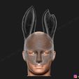 19.jpg The Huntress Mask - Dead by Daylight - The Rabbit Mask 3D print model