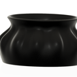 vase-pot-28 v1-06.png vase cup pot jug vessel spring forest v28 for 3d-print or cnc