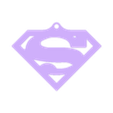 Super Man Logo 8mm T.STL SuperMan Logo Stl File