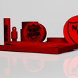 Render-5.png WEED TRAY AND ACCESSORIES - ARGENTINE FOOTBALL - Club Atlético Newell's Old Boys
