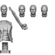 14.jpg TERMINATOR BUST T-800 3D PRINTABLE STL OBJ ZTL