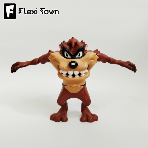 Flexi-Town-Taz,-I5.png Flexi Taz, figurine articulée, 3mf inclus