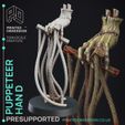 puppeteer-hand-3.jpg Puppet Masters Show - 12 Model Value Pack - D&D miniatures - PRESUPPORTED - 32mm scale