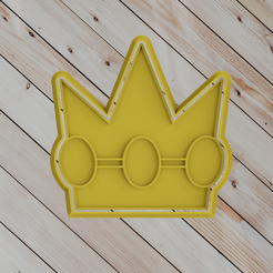 untitled.png STL file COOKIE CUTTER crown・3D printable model to download