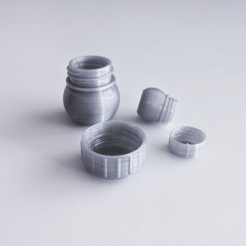 Capture_d__cran_2014-10-14___10.12.07.png STL file Bottle and Screw Cap 30・3D printing template to download